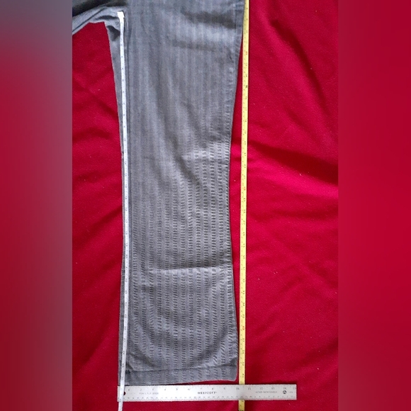 Grey wide-leg professional slacks, 4 - Picture 8 of 16